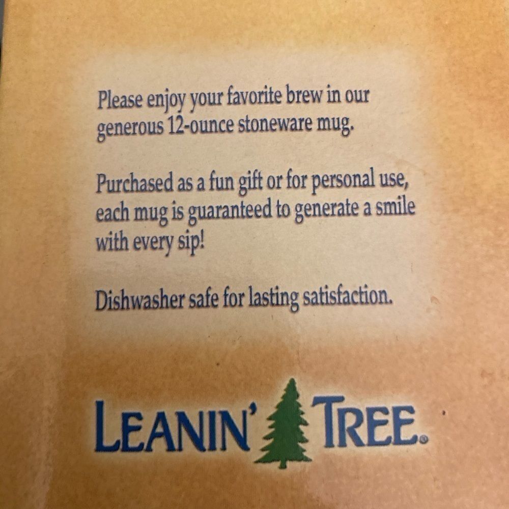 Vintage Leanin’ Tree wolf mug in box. Like new. - Picture 5 of 7